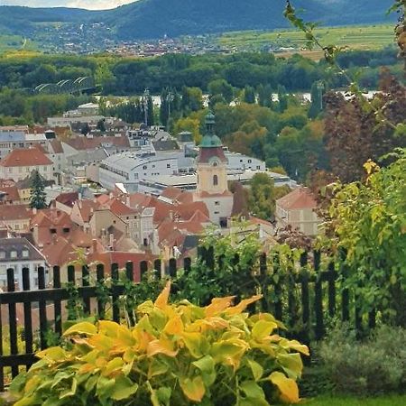 Апартаменти Blick Ueber Krems Mit Gartenpavillon Екстер'єр фото