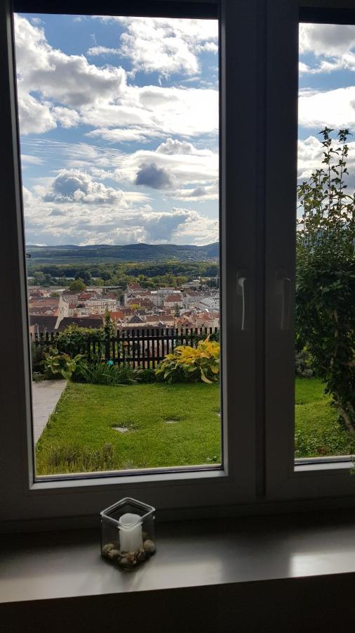 Апартаменти Blick Ueber Krems Mit Gartenpavillon Екстер'єр фото